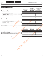 Form 63-29A Ocean Marine Profits Tax Return - Massachusetts, Page 5