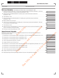 Form 63-29A Ocean Marine Profits Tax Return - Massachusetts, Page 7