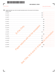 Schedule S S Corporation Distributive Income - Massachusetts, Page 6