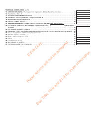 Form MA NRCR Nonresident Composite Return - Massachusetts, Page 3