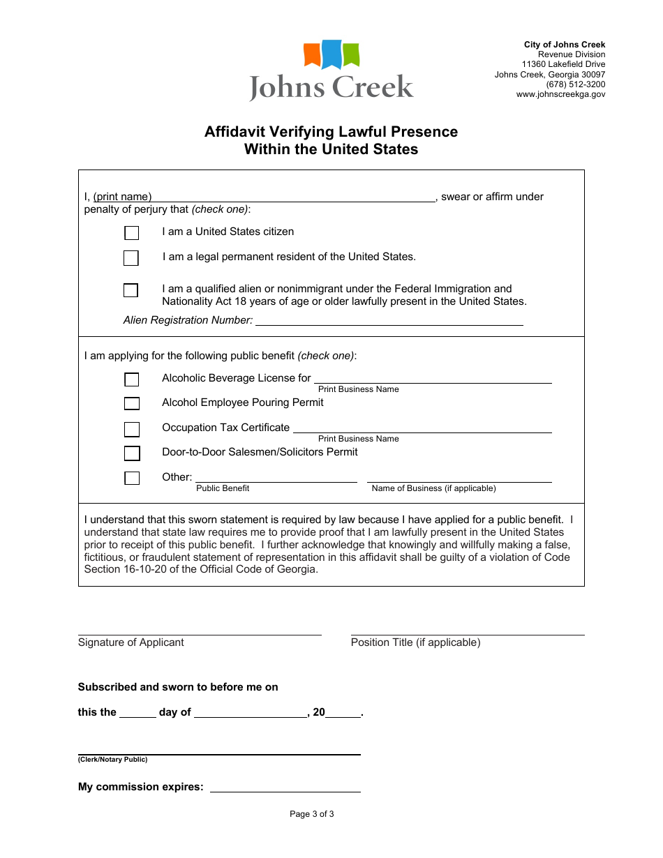 Form R155 Non-profit Civic Organization Alcoholic Beverage Permit Application (Single / Annual) - City of Johns Creek, Georgia (United States), Page 3
