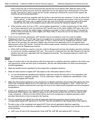 Form AAP6 Adoption Assistance Program Negotiated Benefit Amount and Approval - California, Page 5