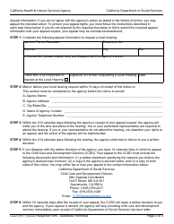 Form CCD7617 Notice of Action - California, Page 3