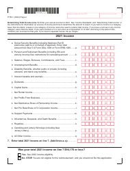 Form PTR-1 Senior Freeze (Property Tax Reimbursement) Application - New Jersey, Page 2