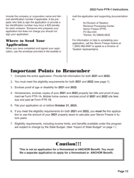 Instructions for Form PTR-1 Senior Freeze (Property Tax Reimbursement) Application - New Jersey, Page 13