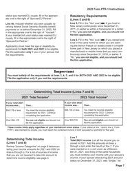 Instructions for Form PTR-1 Senior Freeze (Property Tax Reimbursement) Application - New Jersey, Page 7