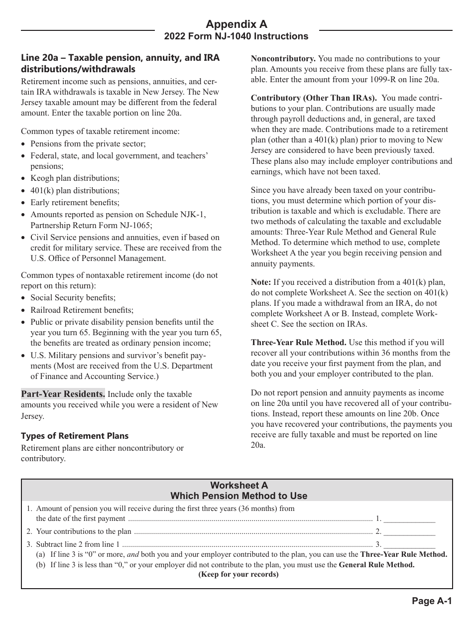 Instructions for Form PTR-2 Senior Freeze (Property Tax Reimbursement) Application - New Jersey, Page 14