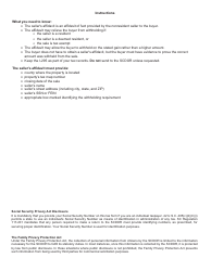 Form I-295 Seller&#039;s Affidavit Nonresident Seller Withholding - South Carolina, Page 3