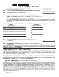 Form ST-3 State Sales &amp; Use Tax Return - South Carolina, Page 3