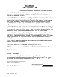 Form MGCB-LC-3315 Internet Sports Betting &amp; Internet Gaming Occupational License Renewal Application - Michigan, Page 5