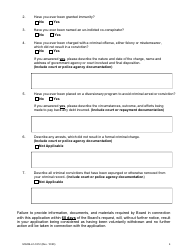 Form MGCB-LC-3312 Internet Sports Betting &amp; Internet Gaming Occupational License Application - Michigan, Page 4