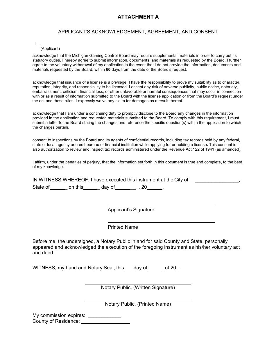 Form MGCB-LC-3312 Internet Sports Betting  Internet Gaming Occupational License Application - Michigan, Page 6