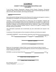 Form MGCB-LC-3312 Internet Sports Betting &amp; Internet Gaming Occupational License Application - Michigan, Page 7