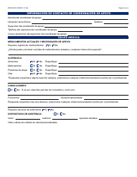 Formulario DDD-0097A-S Orientacion Del Proveedor Previa Al Servicio - Arizona (Spanish), Page 2