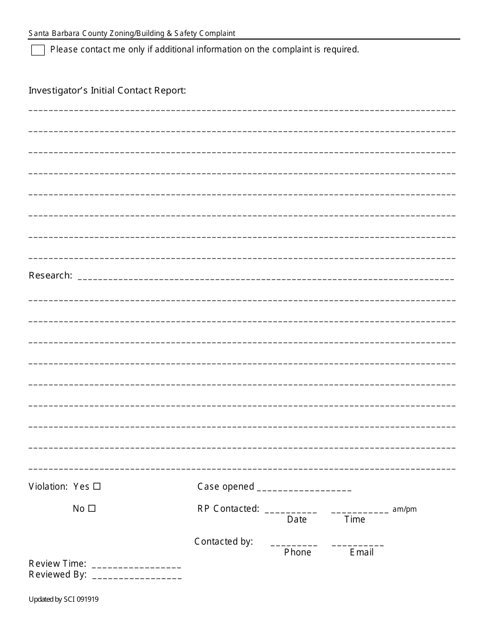 Building  Safety / Zoning Compliance - Santa Barbara County, California, Page 2