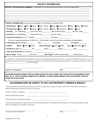 Building &amp; Grading Permit Application - Santa Barbara County, California, Page 2