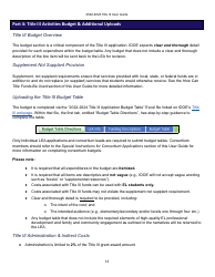 Title Iii Application User Guide - Indiana, Page 11