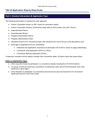 Title Iii Application User Guide - Indiana, Page 6