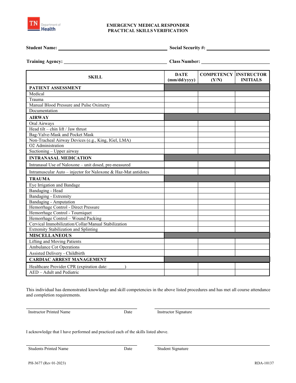 form-ph-3677-download-fillable-pdf-or-fill-online-emergency-medical-responder-practical-skills