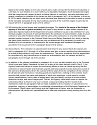 Form EQP1451 Equivalency Projects Contract Boilerplate Language - Michigan, Page 13