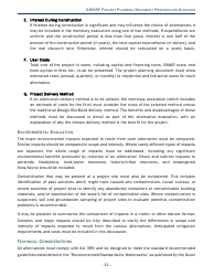 Project Planning Document Preparation Guidance - Drinking Water State Revolving Fund (Dwsrf) - Michigan, Page 11