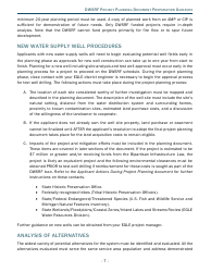 Project Planning Document Preparation Guidance - Drinking Water State Revolving Fund (Dwsrf) - Michigan, Page 7