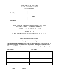 Form MOED-0027 Alternative Dispute Resolution Compliance Report - Missouri, Page 2