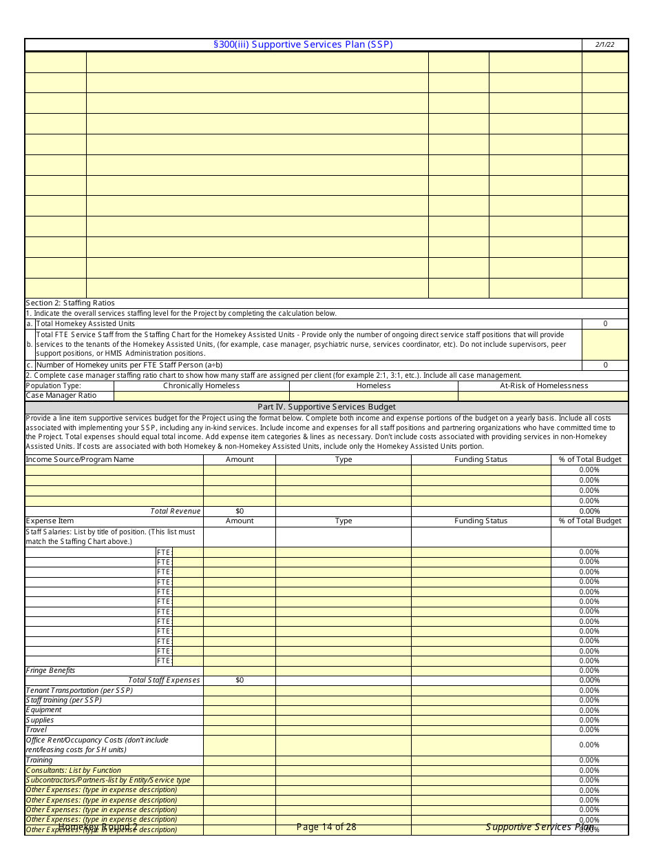 Homekey Round 2 Application Workbook - California, Page 14