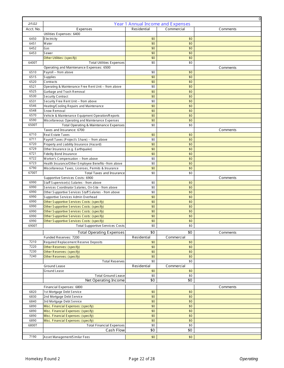 California Homekey Round 2 Application Workbook - Fill Out, Sign Online ...