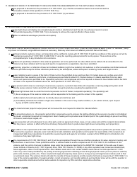 Form FDA3147 Application for a Variance From 21 Cfr 1040.11(C) for a Laser Light Show, Display, or Device, Page 2