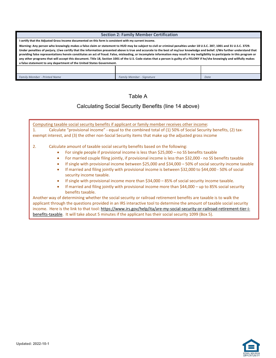 Appendix D-2 Adjusted Gross Income (Agi) Worksheet - Microenterprise Program - Community Development Block Grant (Cdbg) - California, Page 2