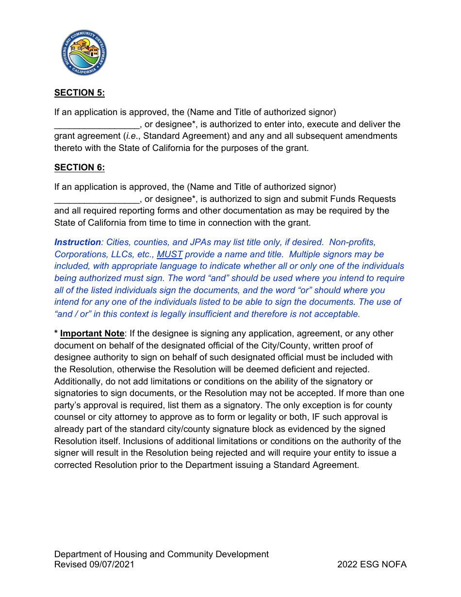 Bos Resolution - Sample - California, Page 3