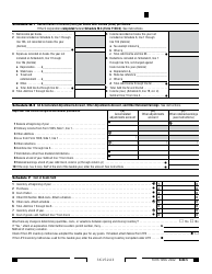Form 100S California S Corporation Franchise or Income Tax Return - California, Page 5