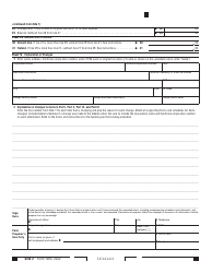 Form 100X Amended Corporation Franchise or Income Tax Return - California, Page 2