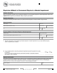 Form FTB4107 PC Mandatory E-Pay Requirement - Waiver Request - California, Page 3