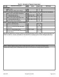 Form CDD-0197 Special Inspection Form - City of Sacramento, California, Page 4