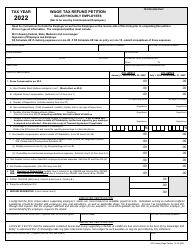 Wage Tax Refund Petition - Salary/Hourly Employees - City of Philadelphia, Pennsylvania