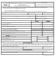 Document preview: Non-resident Covid - Ez Refund Petition - Salary/Hourly - City of Philadelphia, Pennsylvania, 2022