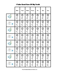 Document preview: Tooth Care Chart