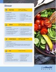 1,200 Calorie Meal Plan, Page 4