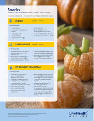 1,200 Calorie Meal Plan, Page 5