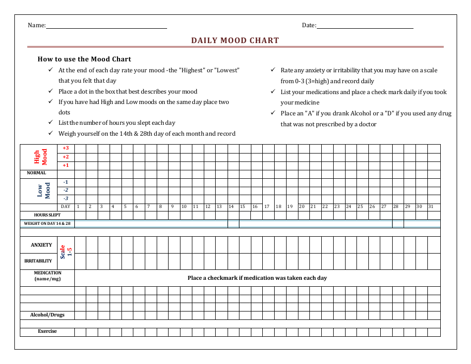 daily-mood-chart-red-download-printable-pdf-templateroller