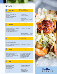2,000 Calorie Meal Plan, Page 4