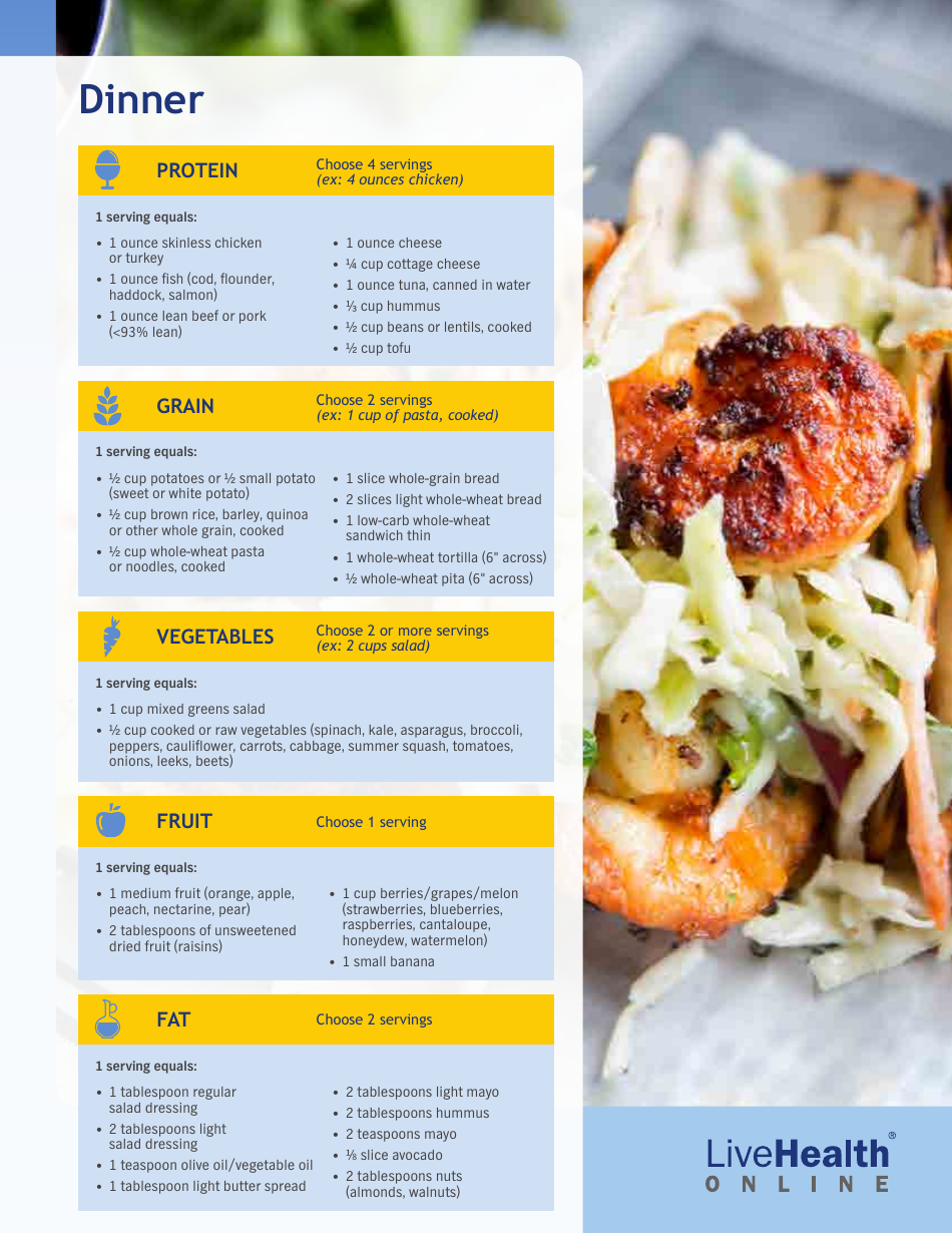 2,000 Calorie Meal Plan, Page 4