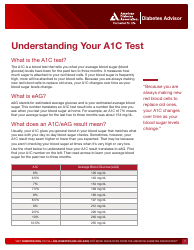 A1c/Eag Conversion Chart