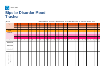 Document preview: Bipolar Disorder Mood Tracker