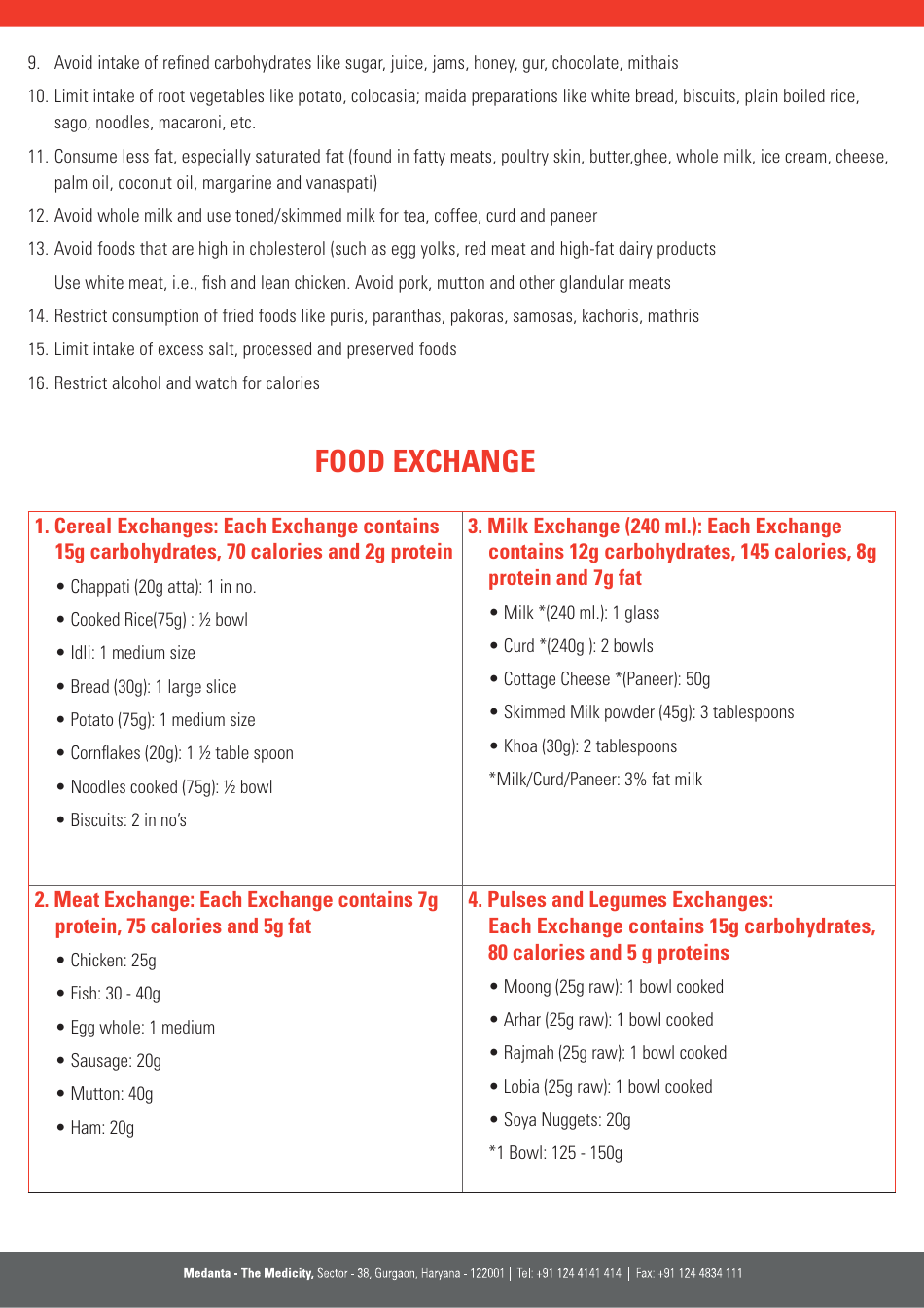 1400 Calories Diabetic Diet Meal Plan, Page 3