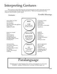 Body Language Chart - Mlw, Page 2