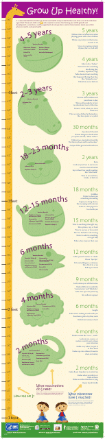 CDC Growth Chart - Free Printable Serial Blank & Mountain Charts