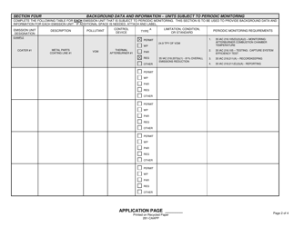Form 281-CAAPP Request for Periodic Monitoring - Illinois, Page 2